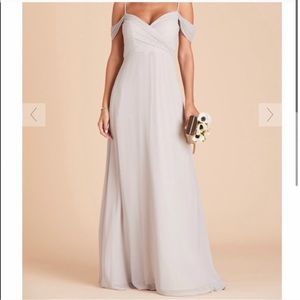 Birdie Grey Spencer Bridesmaid Dress Light Grey XS